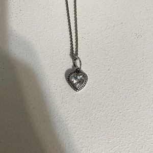 18” Pandora Necklace and Pendant